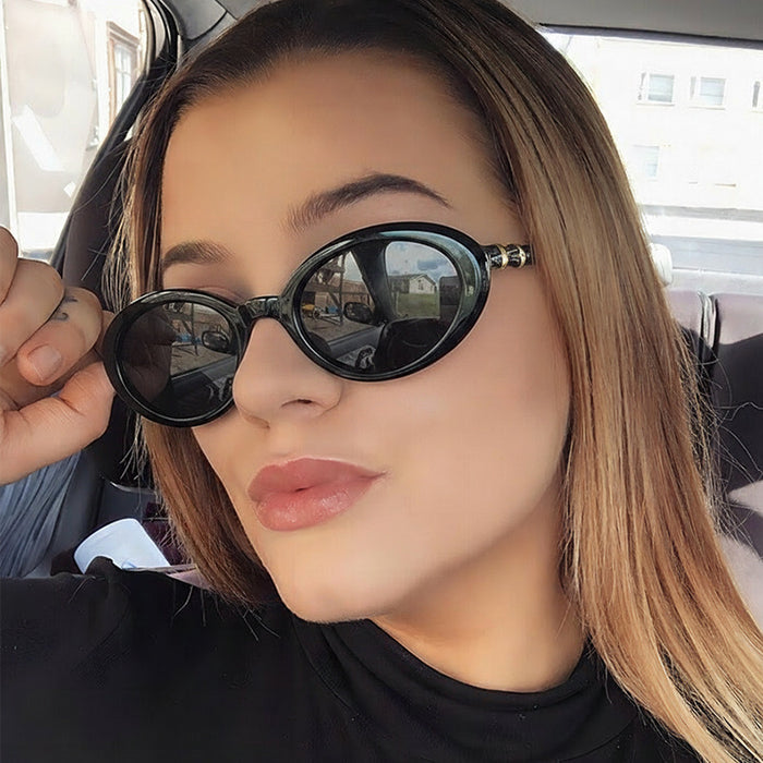 Wholesale Stylish Oval Sunglasses UV400 for Resale