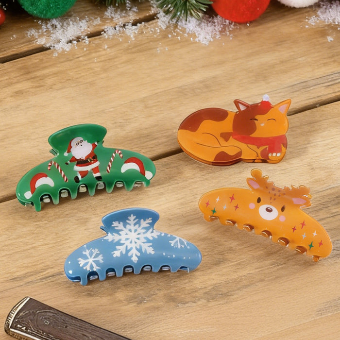 Wholesale Christmas ornaments clip elk hair clip