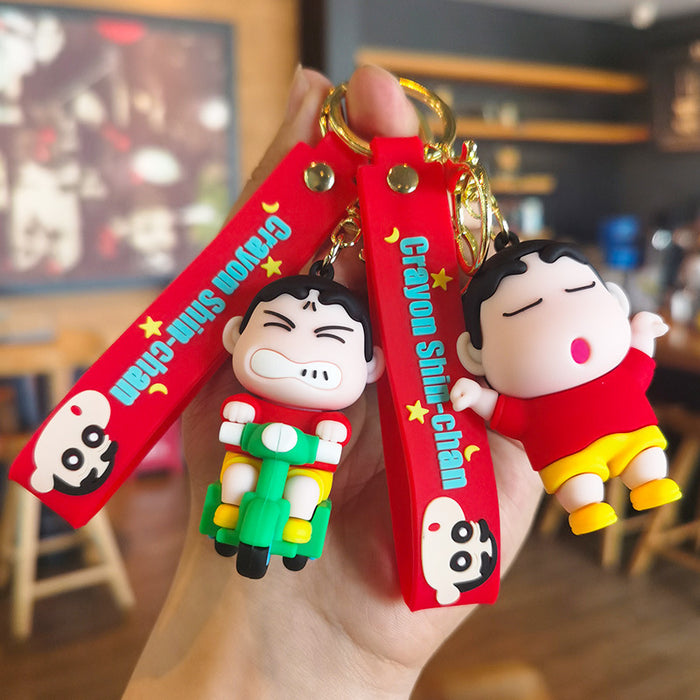 Wholesale Cartoon Silicone Doll Keychain JDC-KC-Tingm282