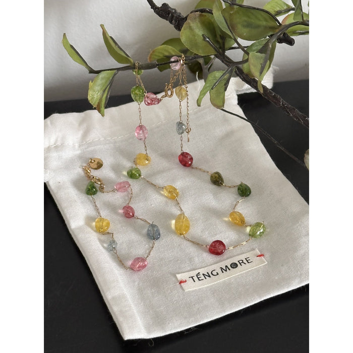 Wholesale Holiday Seaside Suitable Sweet Handmade Beaded Bracelet Necklace with Full Transparency