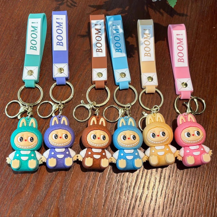 Wholesale Fifth Generation Sitting Keychain Little Sheep Couple Cute Pendant Bag Pendant Small Gift