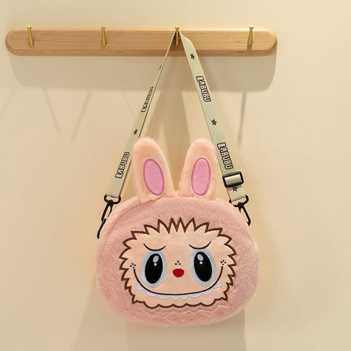 Wholesale Color Rags Plush Bag Children' s Casual Doll Bag Girl' s Cartoon Creative Snacks Portable Shoulder Bag