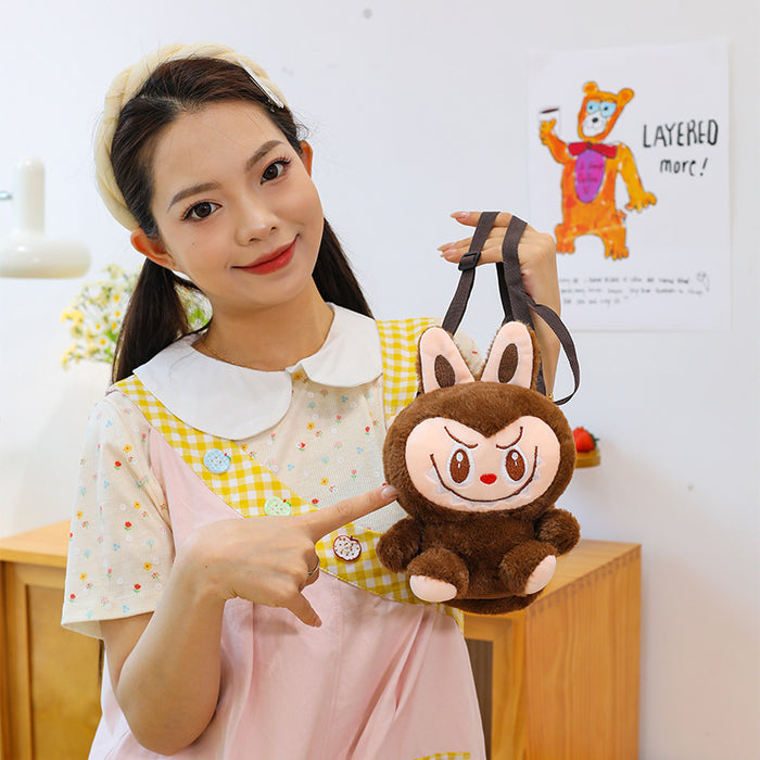 Wholesale Rabbit  Doll Mobile Phone Bag Stuffed Cartoon Bag Girls Cross-Border Gift Messenger Bag