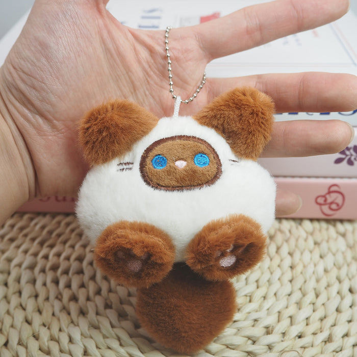 Wholesale Keychain Pendant Plush Doll DIY Accessories Shoe Bag Cartoon Doll