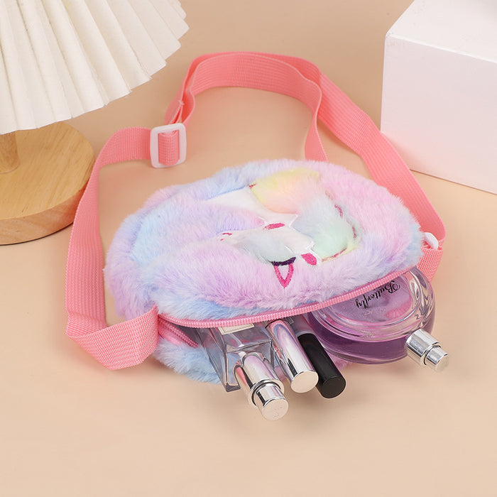 Wholesale Cartoon Cute Children' s Plush Small Shoulder Bag