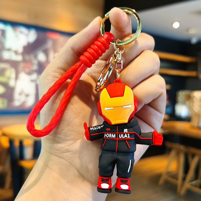 Wholesale Cartoon Doll Silicone Keychain JDC-KC-Tingm227