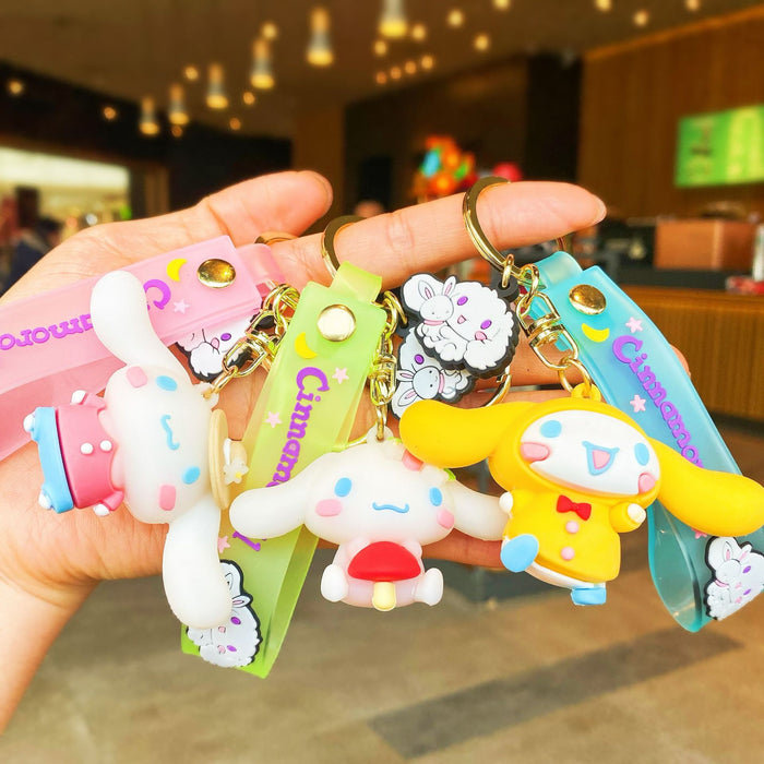 Wholesale Cartoon Doll Silicone Keychain JDC-KC-MingT072