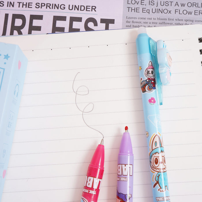 Wholesale erasable push pen fragrance cute gel pen
