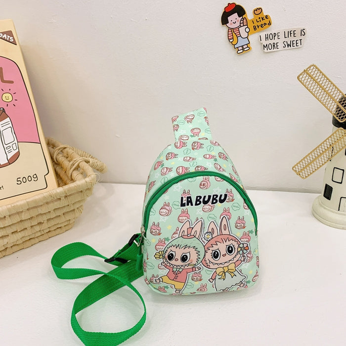 Wholesale Children' s Plush Fabric  Cute Cartoon Shoulder Bags