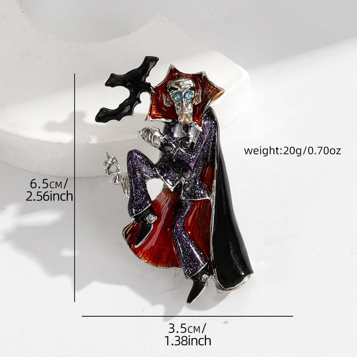 Wholesale Magician brooch clothing accessories collar suit accessories pin clown corsage