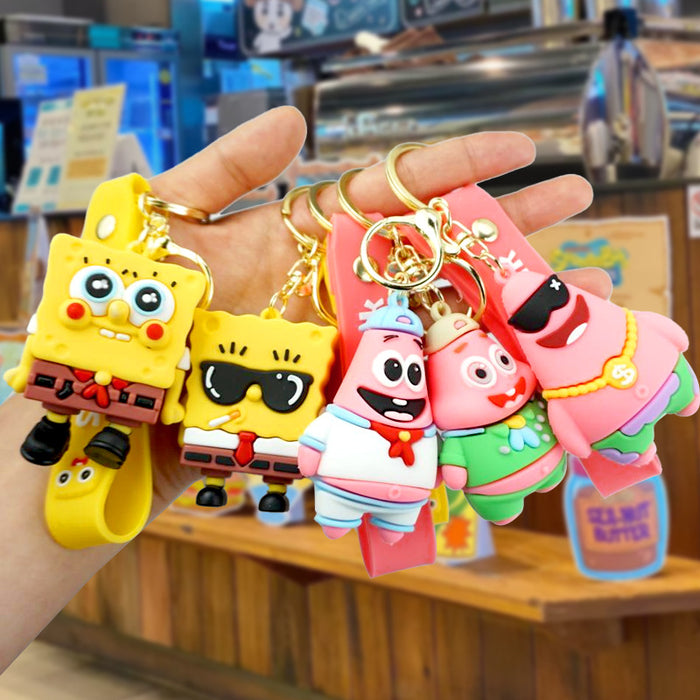 Wholesale Cartoon Silicone Doll Keychain JDC-KC-Yexiang004