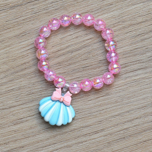 Wholesale Rainbow crystal bead bracelet