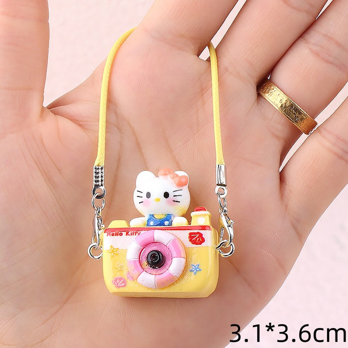 Wholesale Cute Cartoon Small Camera Pendant Accessories Keychains