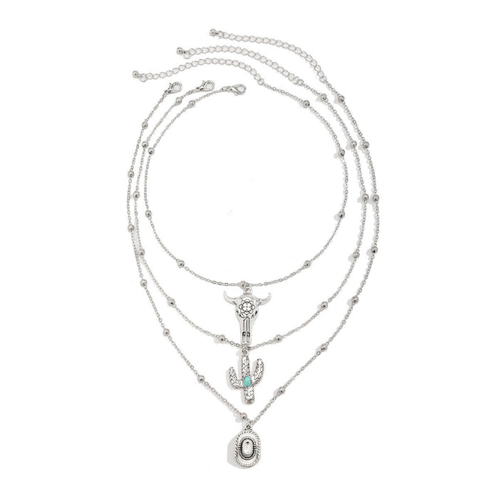 Wholesale Vintage inlaid turquoise set accessories