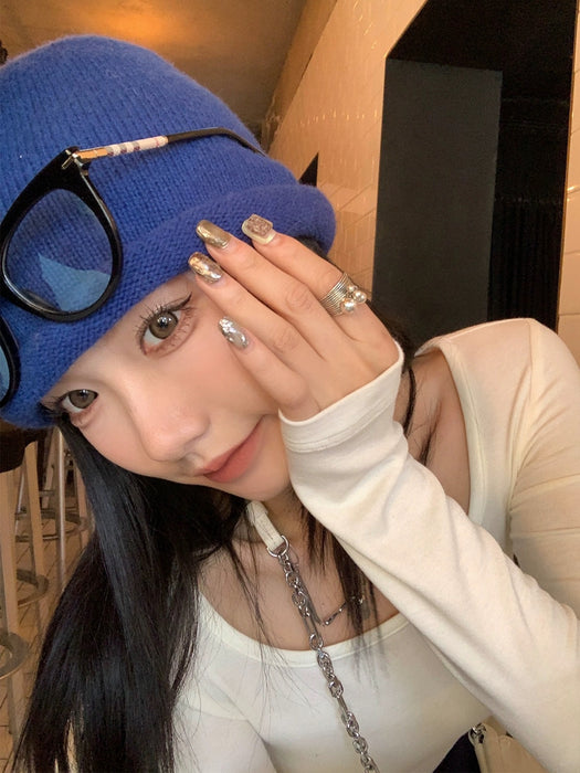 Wholesale Texture sense, vintage style, adjustable opening, bell ring, female niche design