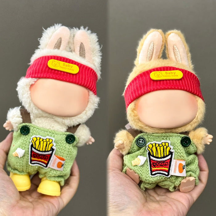 Wholesale Only clothes are suitable for 17cm blind box pendant plush doll clothes