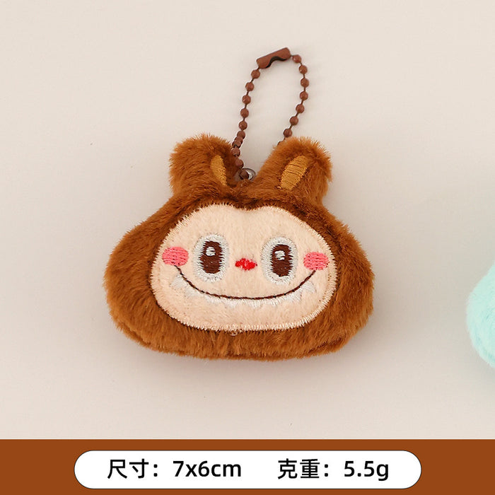 Wholesale Cartoon Plush Pendant Cute  Doll Brooch Bag Pendant Small Accessories
