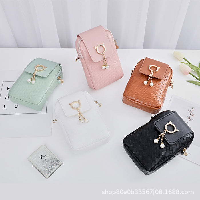 Wholesale Mobile Phone Bags Ladies Bags Fashionable Women's Shoulder Bags Small Bags JDC-SD-SC009