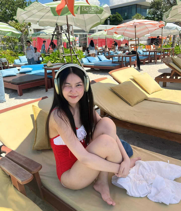 Wholesale New vacation pure desire one-piece swimsuit hot spring swimsuit