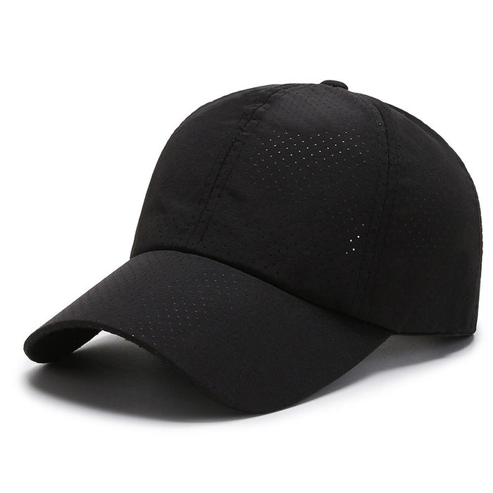 Wholesale Hat Men's Summer Thin Quick-drying Light Plate Cap Outdoor Breathable Baseball Cap Women