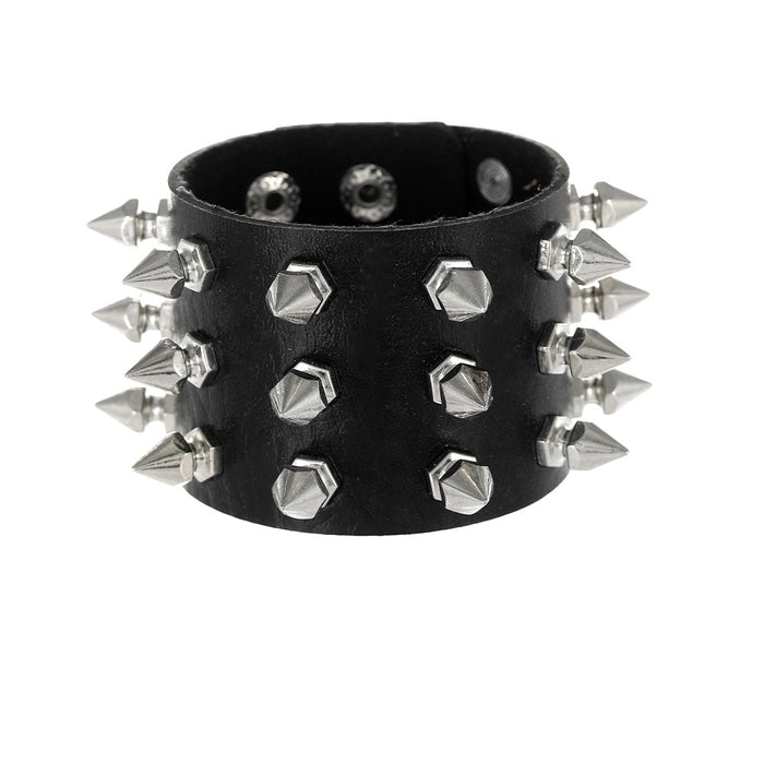 Wholesale Rivet bracelet vintage leather bracelet bracelet