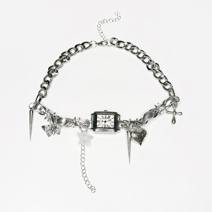 Wholesale Cross necklace, stacked collarbone chain, unique design, accessories for men and women