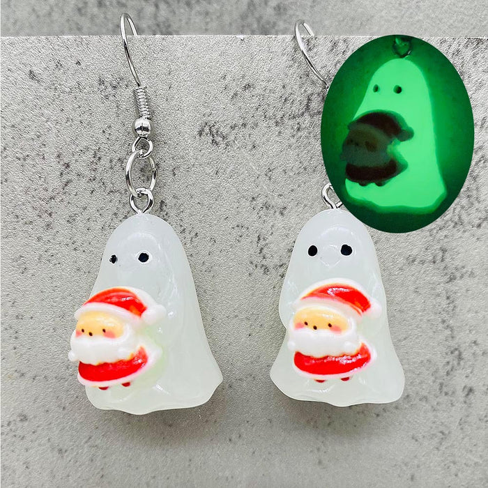 Wholesale  Earrings Ghost Pumpkin Corn Sugar Pendant Necklace  Christmas Jewelry