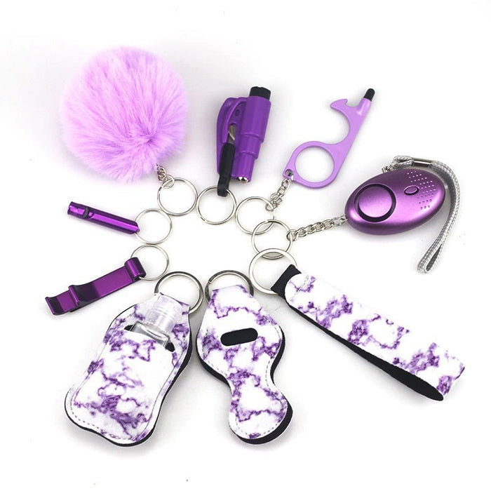 Wholesale Multifunctional Keychain 10-piece Set JDC-KC-TouMS019