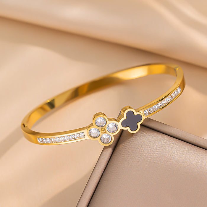 Wholesale Titanium steel premium open bracelet