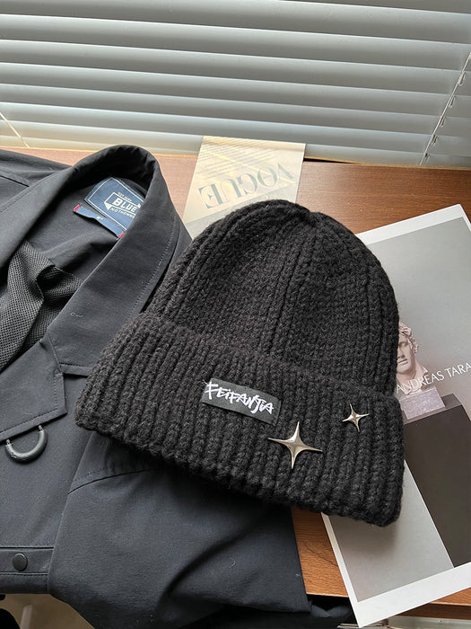 Wholesale Studded letter beanie