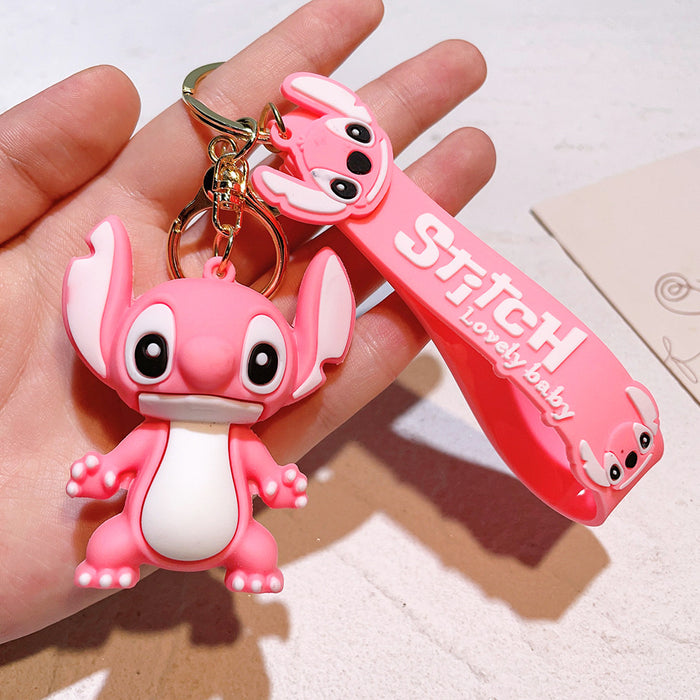 Wholesale Cartoon Silicone Doll Keychain JDC-KC-QiChao007