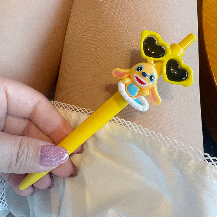 Wholesale Creative personality cartoon animal press gel pen