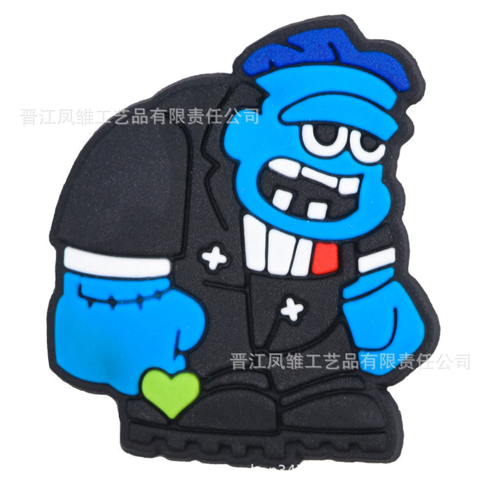 Wholesale 50pcs Cute cartoon Shoes Charms accessories