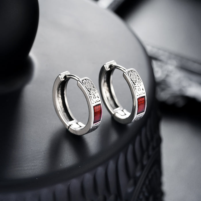 Wholesale Minimalist Drip Glue Earrings, Light Luxury, Versatile, Commuter Earrings, Personalized Temperament, Earrings, Niche, Minimalist Earrings