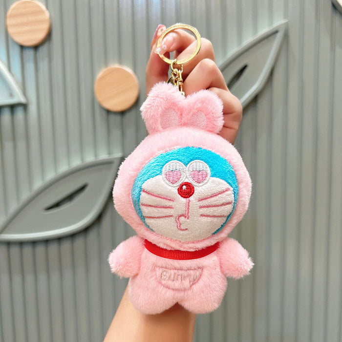 Wholesale Plush Cartoon Cat Doll Keychain JDC-KC-JuJi025