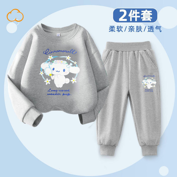 Wholesale Cartoon Children's Hoodie and Pants Two-piece Set JDC-BC-ChengZi005