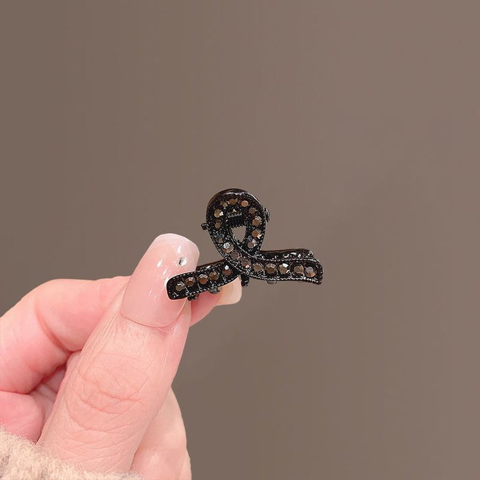 Wholesale Rhinestone Wave Clip small size Hairpin Headwear