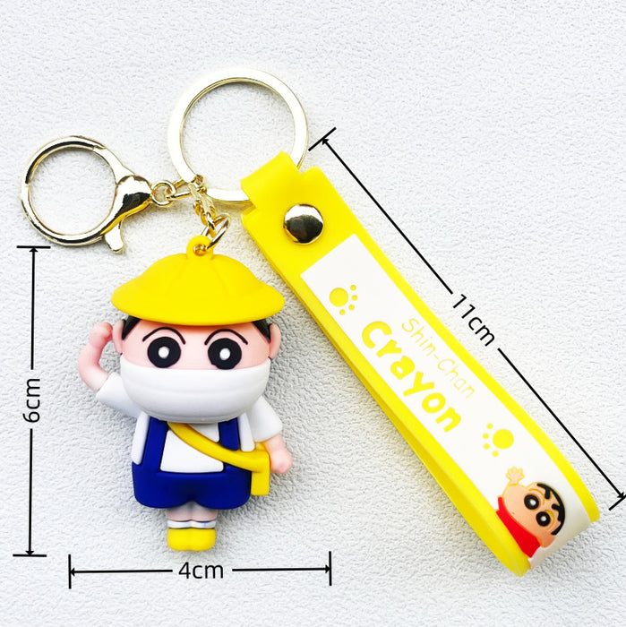 Wholesale PVC Cartoon Doll Keychain JDC-KC-WuYi148