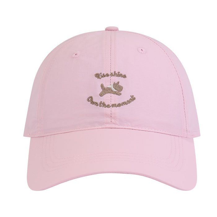 Wholesale Hat quick drying baseball cap versatile fashion casual sun hat wide brimmed duckbill cap