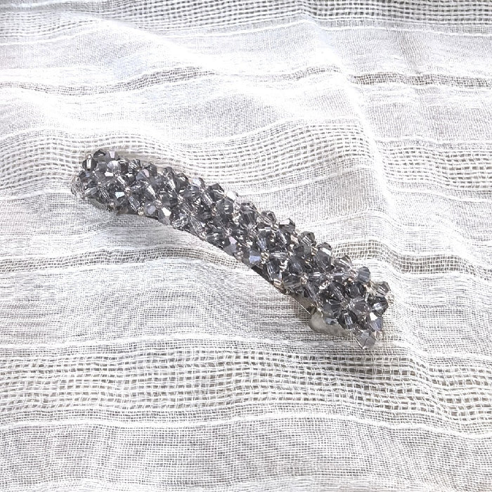 Wholesale Woven Clip Headwear Women's Side Clip Simple Crystal Hairpin Girl Crystal