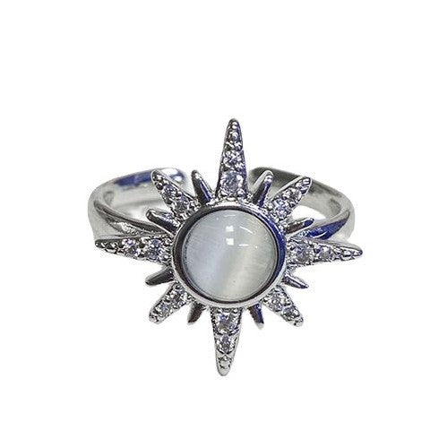 Wholesale High end niche design ring, cross shaped opening personalized ring