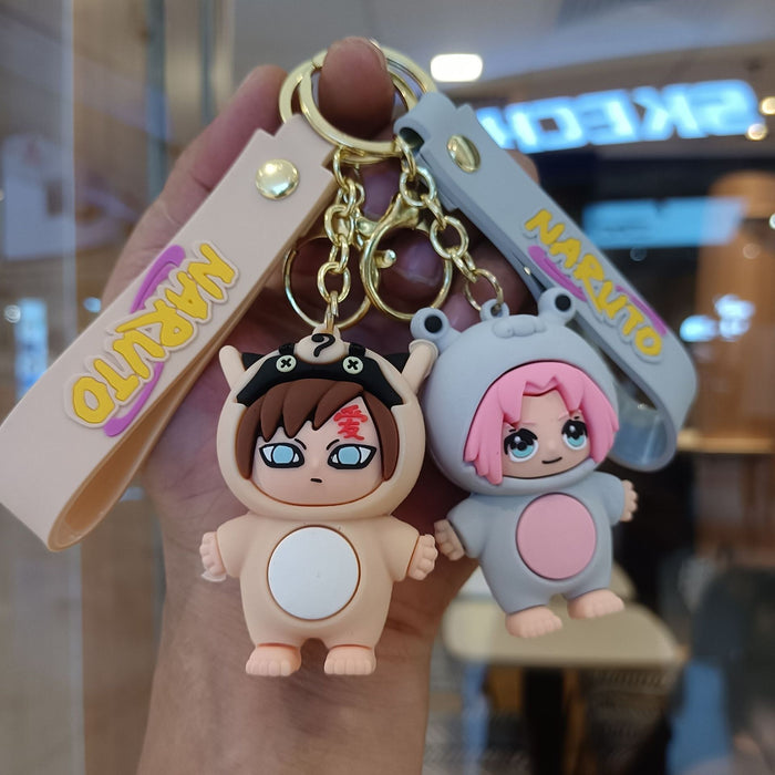 Wholesale Cartoon doll keychain cute animal keychain