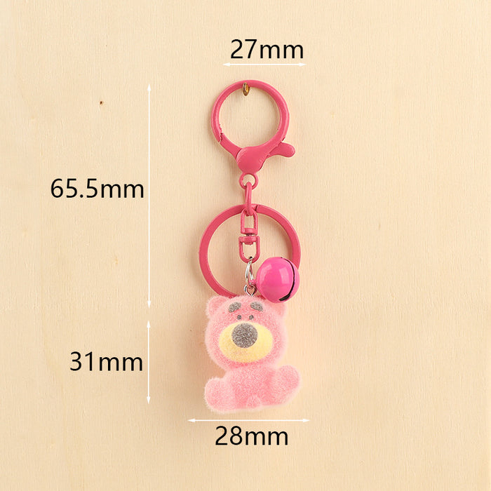 Wholesale Resin Cute Plush Phone Chain Keychain