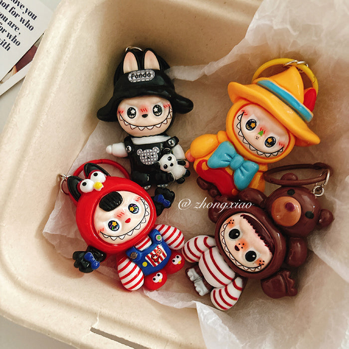 Wholesale Cute Oversized Plush Keychain Pendant Cartoon Backpack Pendant Accessories