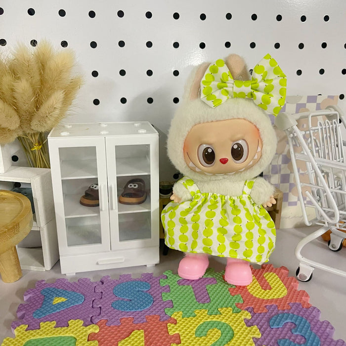 Wholesale  Wearable Baby Clothes Vinyl Doll Cute Suit Skirt Clothes