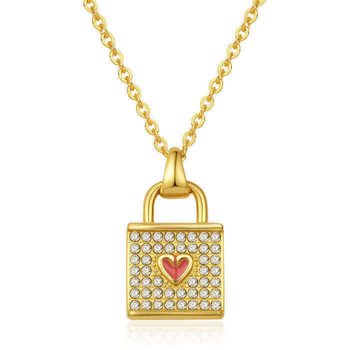 Wholesale Stainless Steel Retro Geometric Choker Necklace