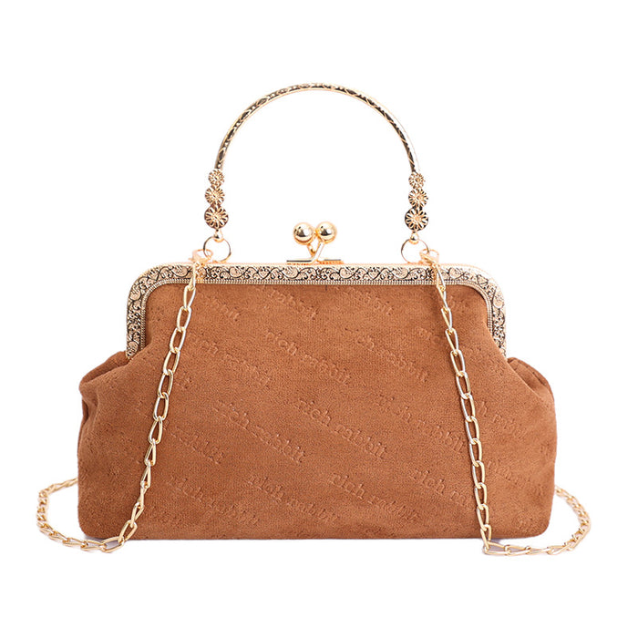 Wholesale Shell Chain Leopard Shoulder Handbag