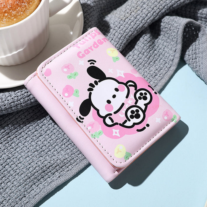 Wholesale Cute Cartoon Girly Foldable Coin Purse Wallet