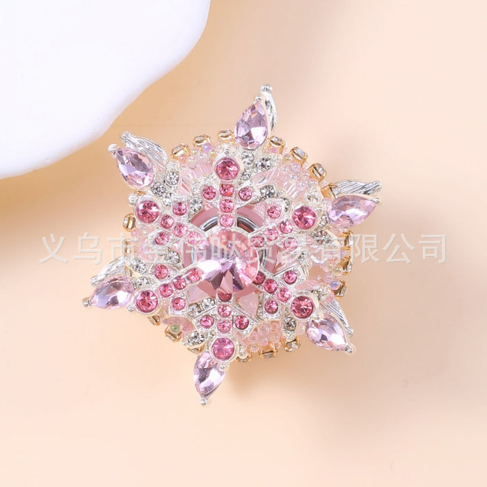 Wholesale Snowflake Clay Accessories Diy Necklace Mobile Phone Chain Car Pendant Keychain Jewelry Accessories JDC-DIY-JinWD001