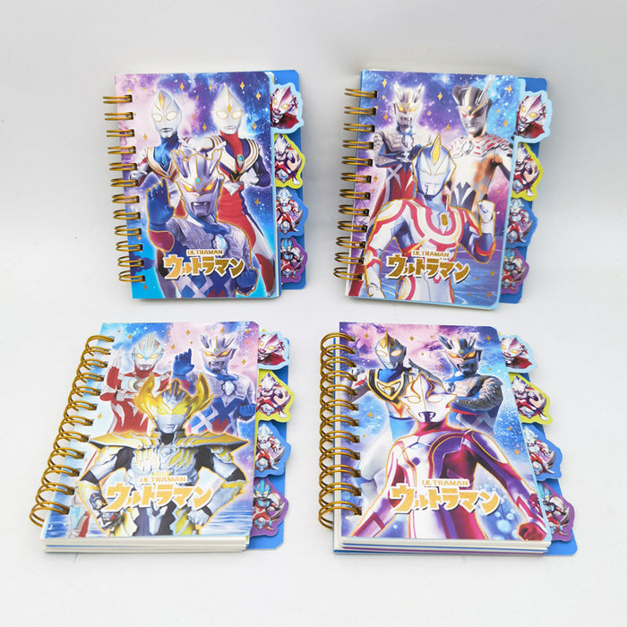 Wholesale Cute cartoon spiral notebook with dividers for students.